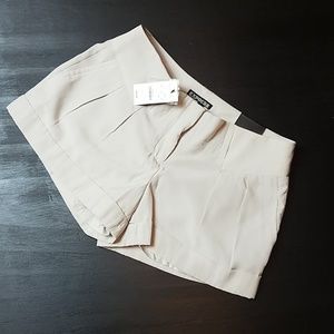 Express - Front Pleated Shorts - NWT